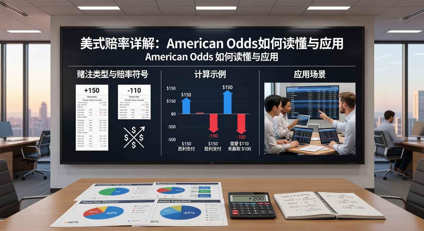 美式赔率 (American Odds) 解析：资深玩家博彩策略指南 | 2026年世界杯投注