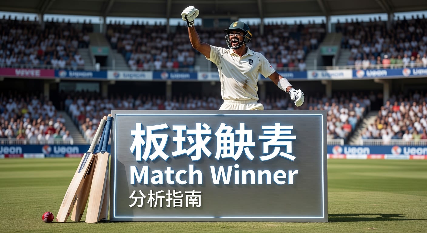 板球胜负 Match Winner预测：资深分析师实战策略（2026年）