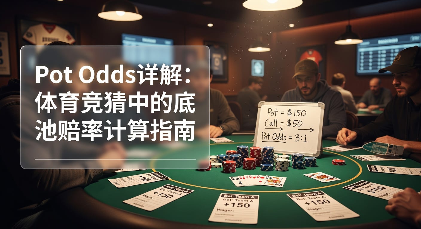 底池赔率 pot odds：实战读懂与换算方法
