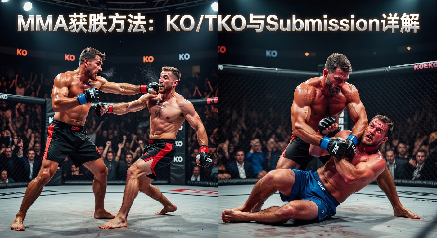 MMA方法 KO/TKO Submission 胜负逻辑解析